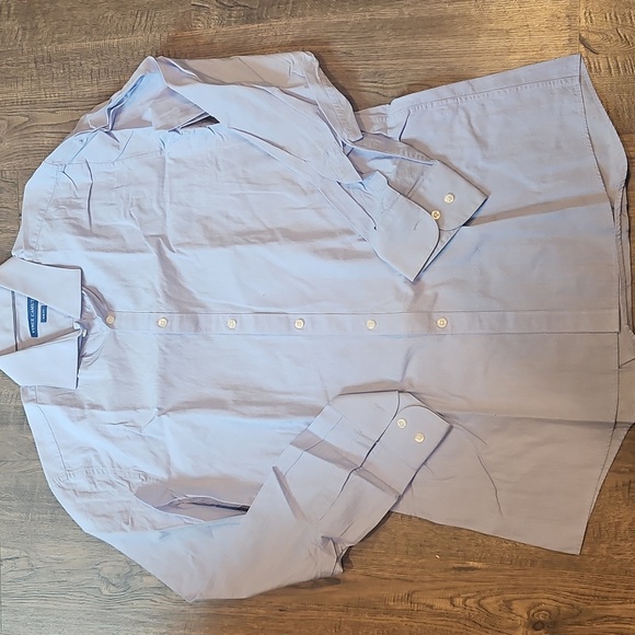 Vince Camuto Slim Fit Size 16 34/35 Lavender Dress Shirt - Picture 1 of 5